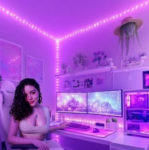 computer and gaming chair