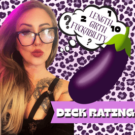 DICK RATING IN EMAIL