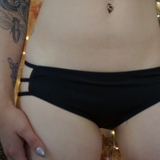 Strappy Black Panties
