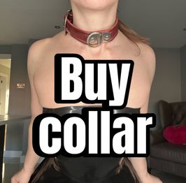 Buy burgundy collar