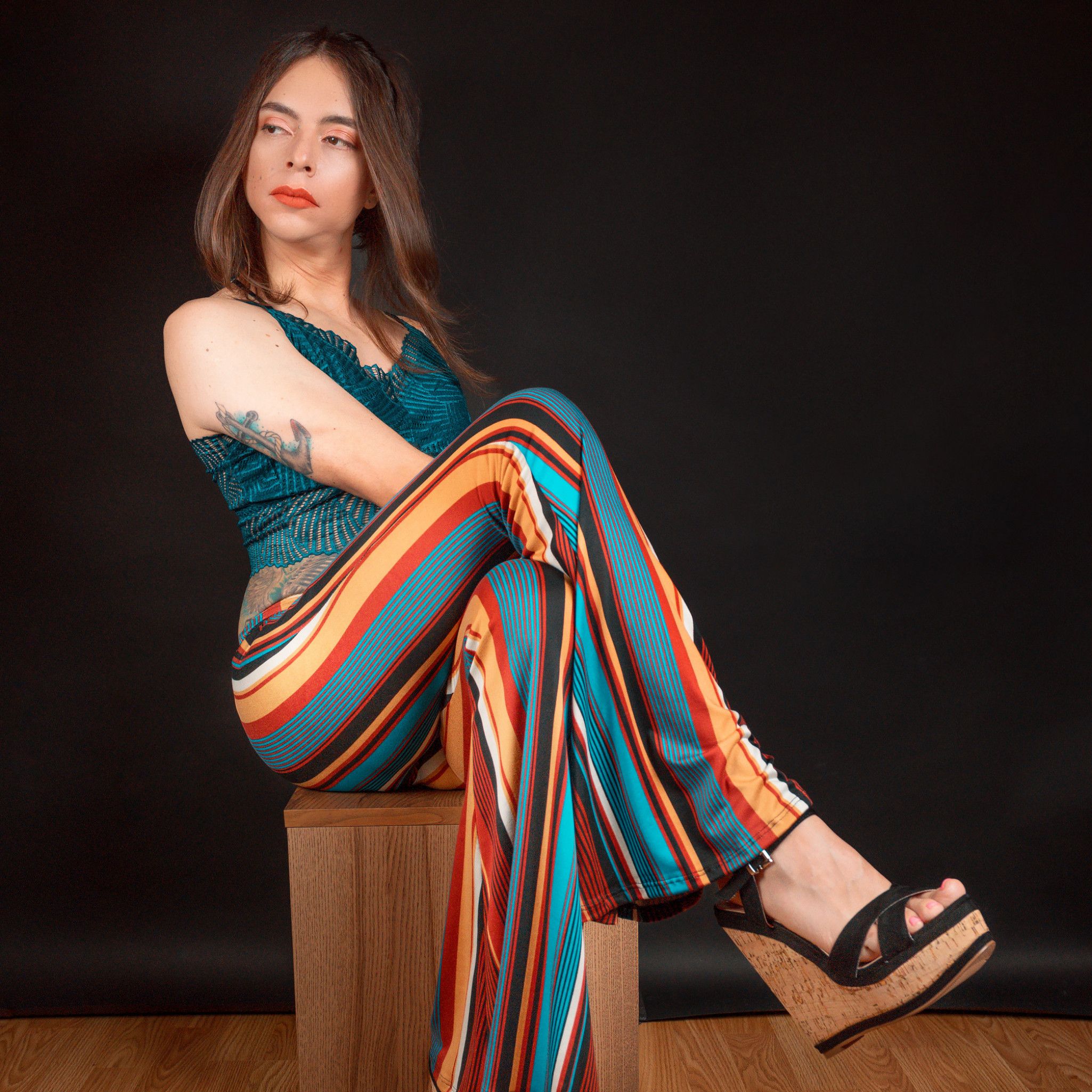 Boho outfit photoshoot