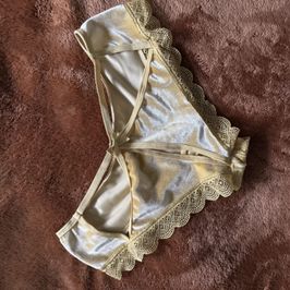 Gold Velvet Panties