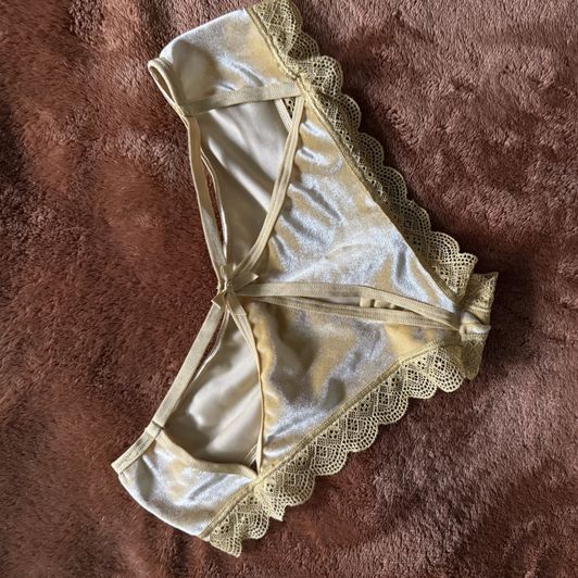 Gold Velvet Panties