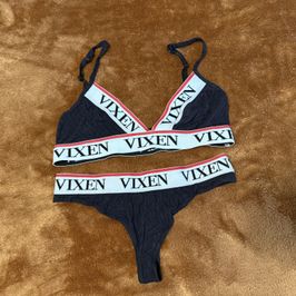 Black Cotton Vixen Set