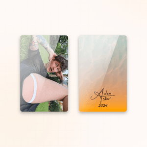 Working Out in the Park Adam 2024 Photocard