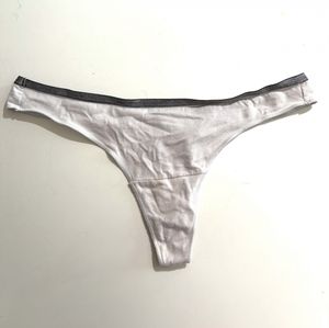 White thong