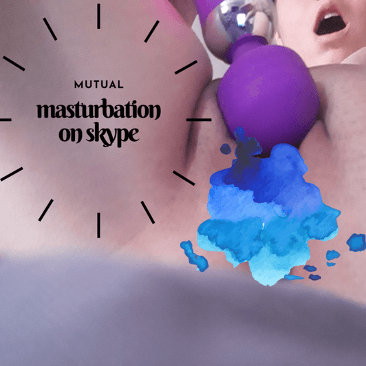 30 min mutual masturbation video call