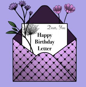 Happy birthday letter