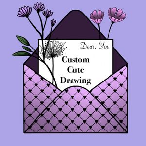 Custom cute SFW drawing