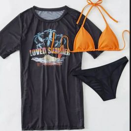 Swimsuit and Tshirt