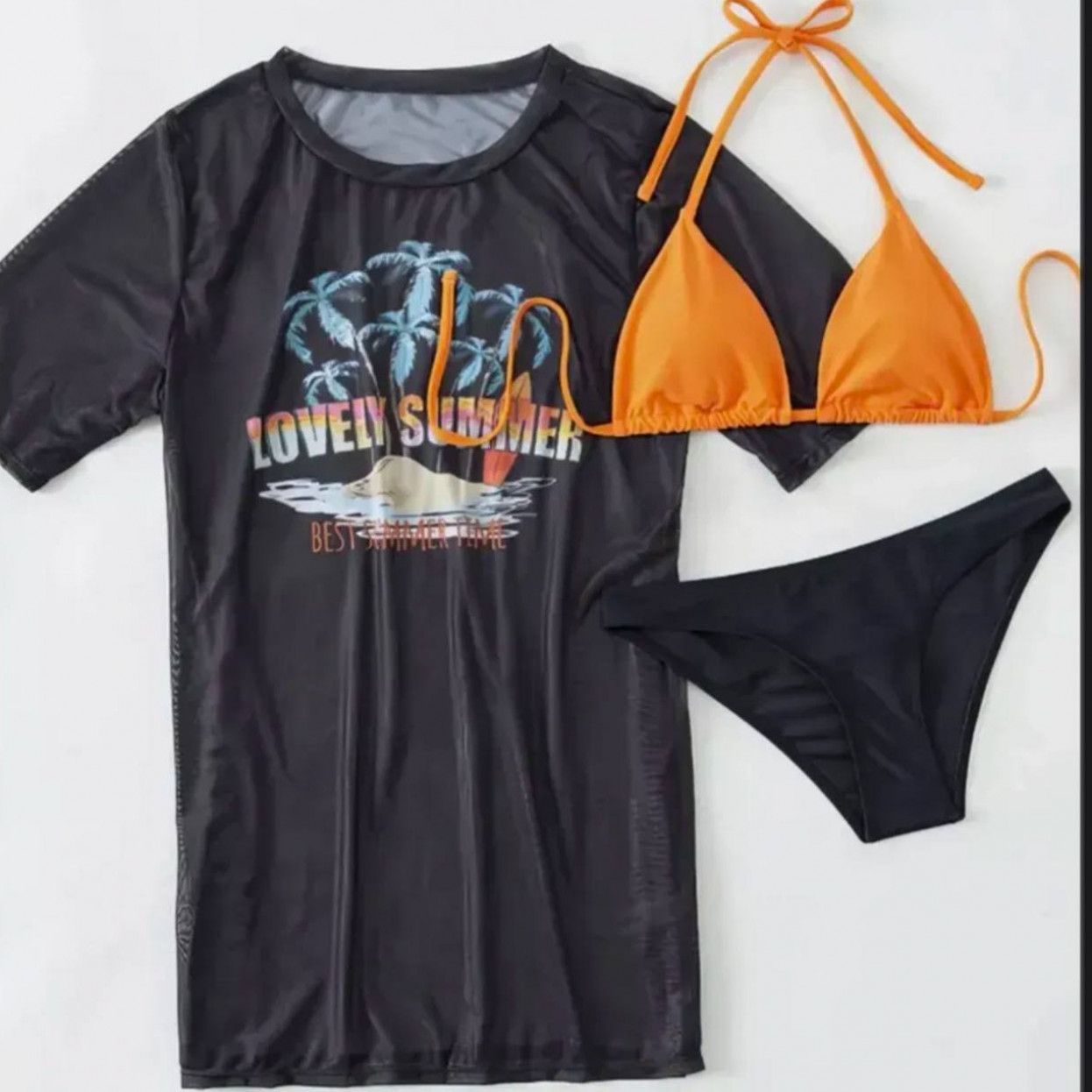 Swimsuit and Tshirt