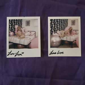 Signed Polaroid Set From Our Balloon Shoot With Luna Luxe