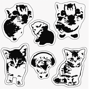 Hand Made Sticker Set