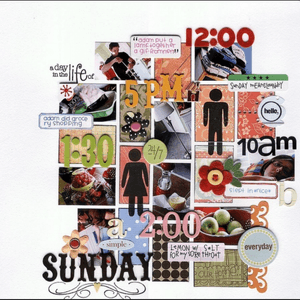 Scrapbook Page About Something You Want To See Better