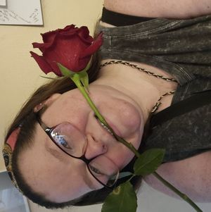 ROSE BETWEEN MY TEETH  Soft Siren SFW Haunting Adeline