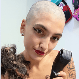 My shaved head videos
