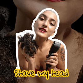 Shave head
