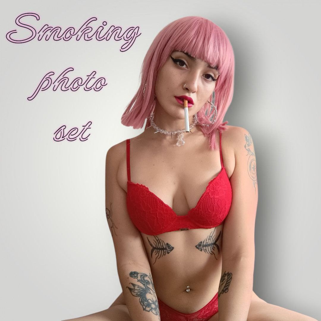 Smoking photo set