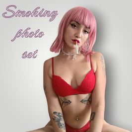 Smoking photo set