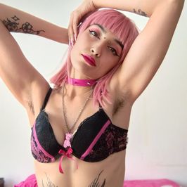 my black and pink bra