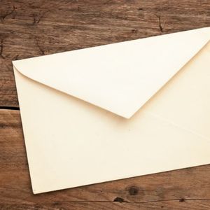 Get handwritten letter with lipstick kiss from me