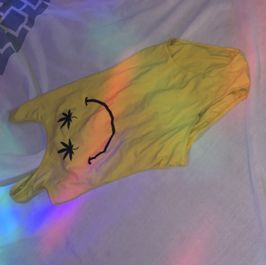 1 yellow 420 body suit