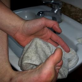 Used SWEATY and grimy SOCK