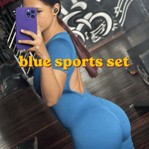 blue sports set