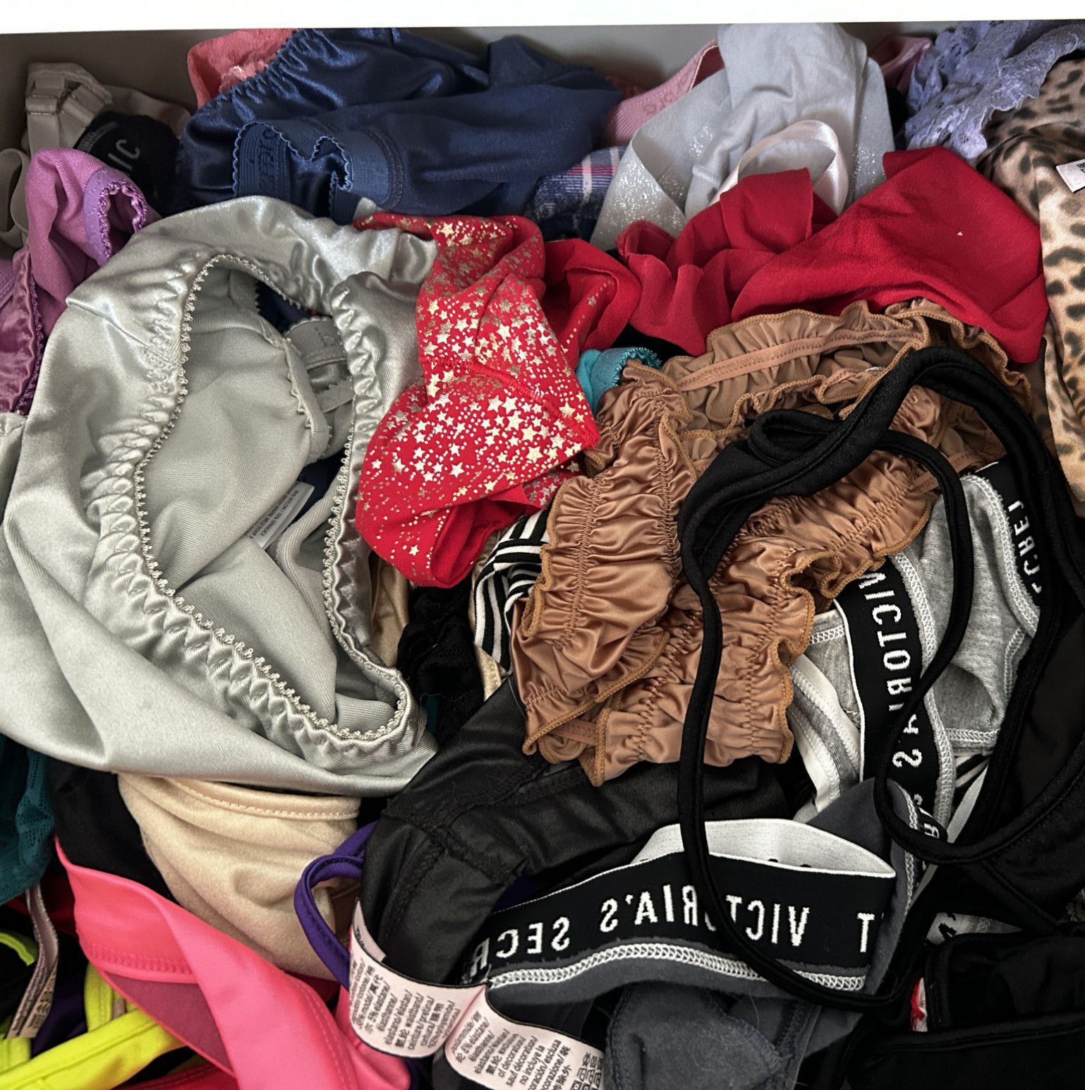 SFW Signed Photo of My Panty Drawer