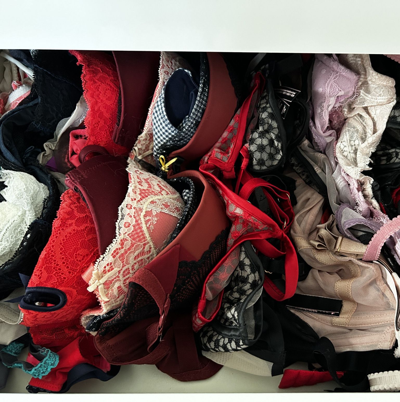 SFW Signed Photo of My Bra Drawer