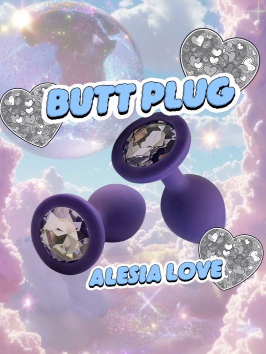 Butt Plug Strass Silicona