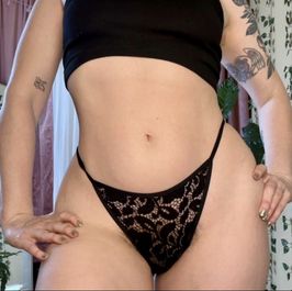Black Lace Panty