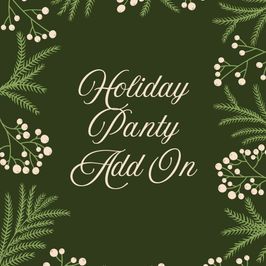 Holiday Panty Add On
