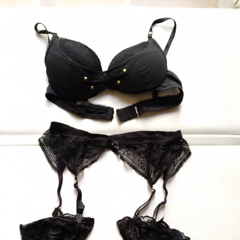 Black lingerie