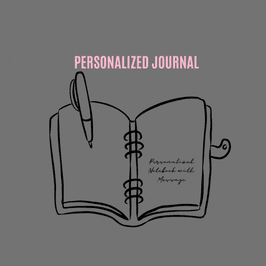 Personalized Journal  Handwritten Touch