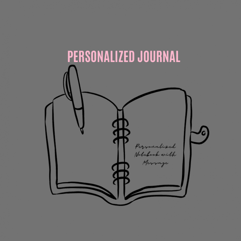 Personalized Journal  Handwritten Touch