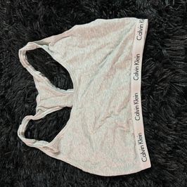 Light Gray Calvin Kane Sports Bra