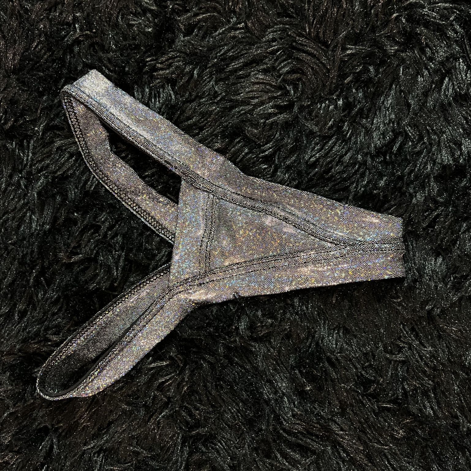 Glitter Stripper Thong