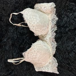 White Lacy Bra 10 Plus Years Of Wear