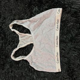 Striped CK Sports Bra