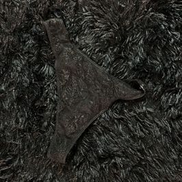 Strappy Black Lace Panties