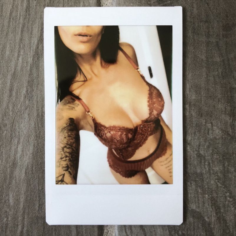 Orange Lace Polaroid