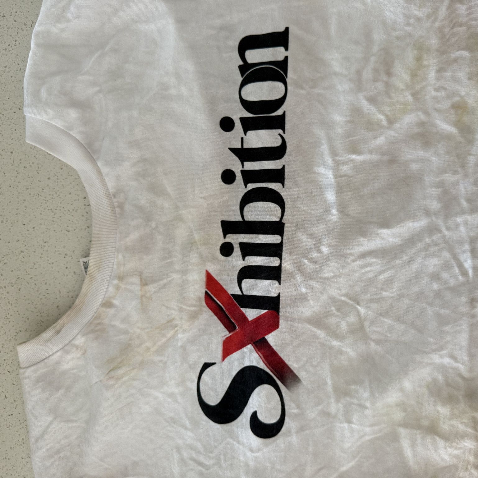 Used Sweaty Crop Top