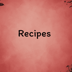 Recipes for My Favorite Dishes