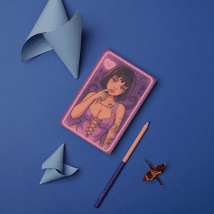 NEON FRAME POSTCARD