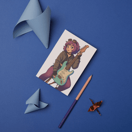 RAMONA MOOD POSTCARD