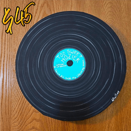 Hozier Too Sweet Hand Painted Record