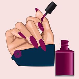 Paint my pretty fingers