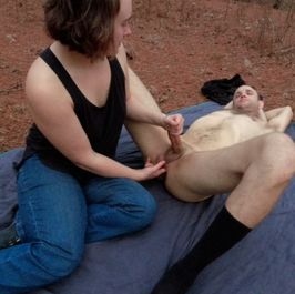 PROSTATE MASSAGE AGNST A TREE Vid Bundle