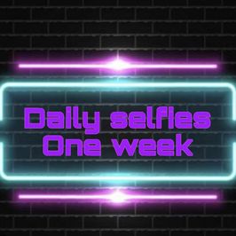 Daily selfies 1week